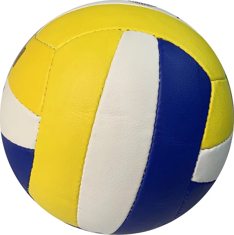 باي ليون 1982 Leon LS7000 Volleyball Ball Hand Stitched Blue White