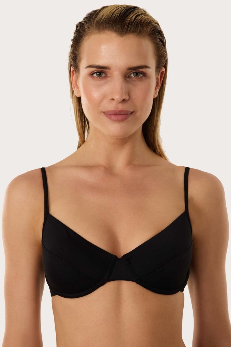 Ayyıldız Crescent Moon 63561 Black Bikini Top  - Image 1