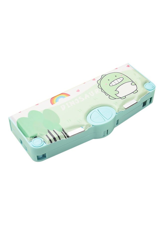 Generic Large Capacity Pencil Case, Portable Stationery Pouch with Eraser Ruler Pick Up Pencil Sharpener, Suitable for Primary School Boys and Girls  - Image 1