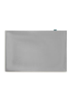 BRIGHTLY LABS Indulge in luxury with our Silver-Infused Mulberry Silk Pillowcase Antibacterial, Skin & Hair Care - Grade 6A Silk with Silver Ion Treatment. King size, Envelope closure for added convenience.  - Image 3