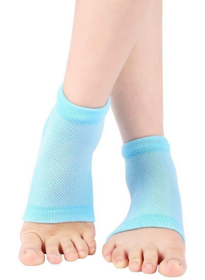 VEDHAK Crack Cotton Foot Protector Moisturizing Socks with Spa Gel,Heel Pain Relief Silicone Gel Pad Heel Protector Socks with Spa Botanical for Men and Women Cotton Socks -Multicolour. - Image 1