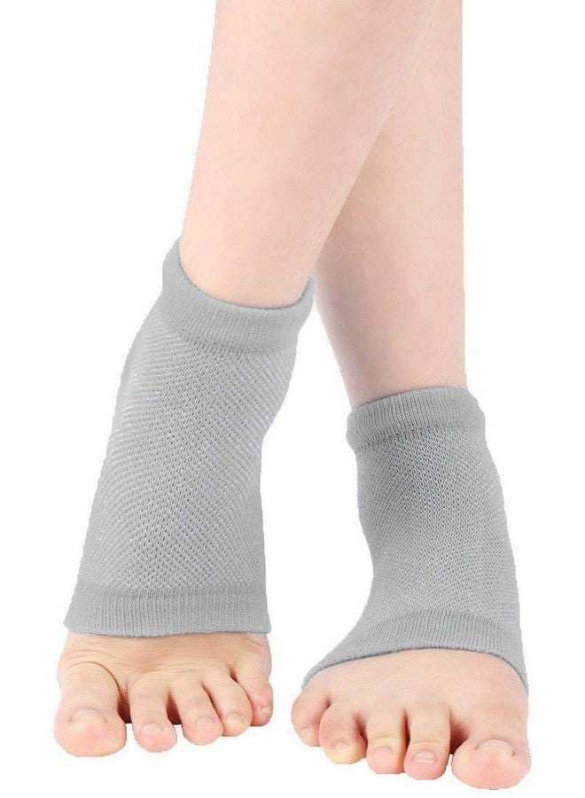 VEDHAK Crack Cotton Foot Protector Moisturizing Socks with Spa Gel,Heel Pain Relief Silicone Gel Pad Heel Protector Socks with Spa Botanical for Men and Women Cotton Socks -Multicolour. - Image 5