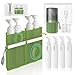 VOGOGE Travel Bottles for Toiletries, TSA Approved Travel Shampoo and conditioner Bottles with Suction Cups, Green - Image 2