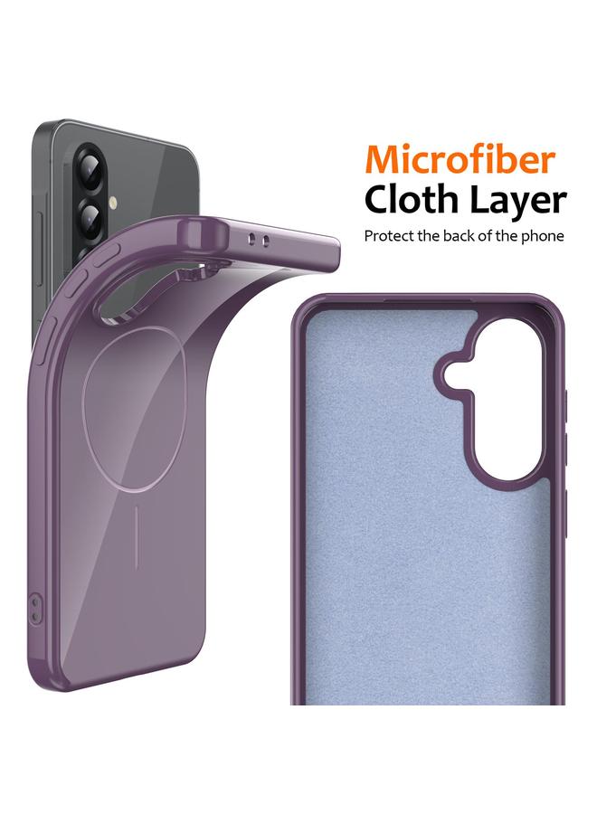 S-TOP Case For Samsung Galaxy A16 4G / 5G Glossy TPU Shockproof MagSafe Phone Case with Lanyard - Image 4