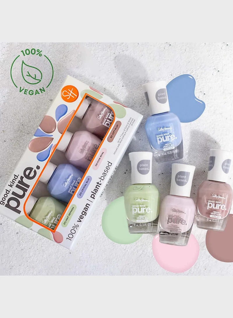 Sally Hansen Good.Kind.Pure Your Go-To Pastel Collection, Savings 40%