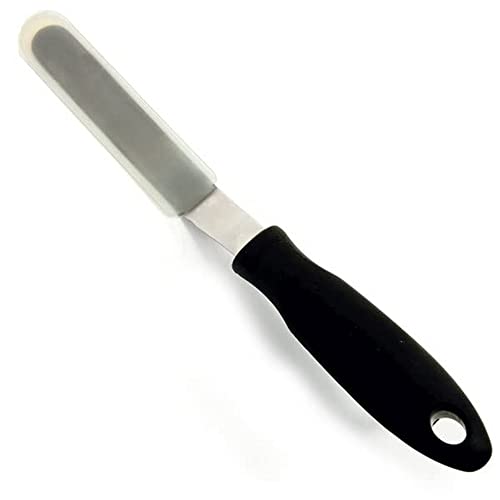 Norpro Grip-EZ Offset Cupcake Spatula, Black Medium - Image 1