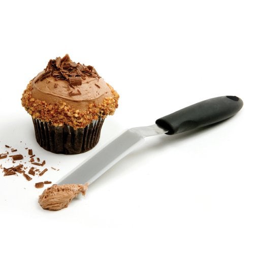 Norpro Grip-EZ Offset Cupcake Spatula, Black Medium - Image 2