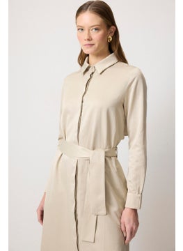 Touche Prive Belted Shirt Dress  - Image 3
