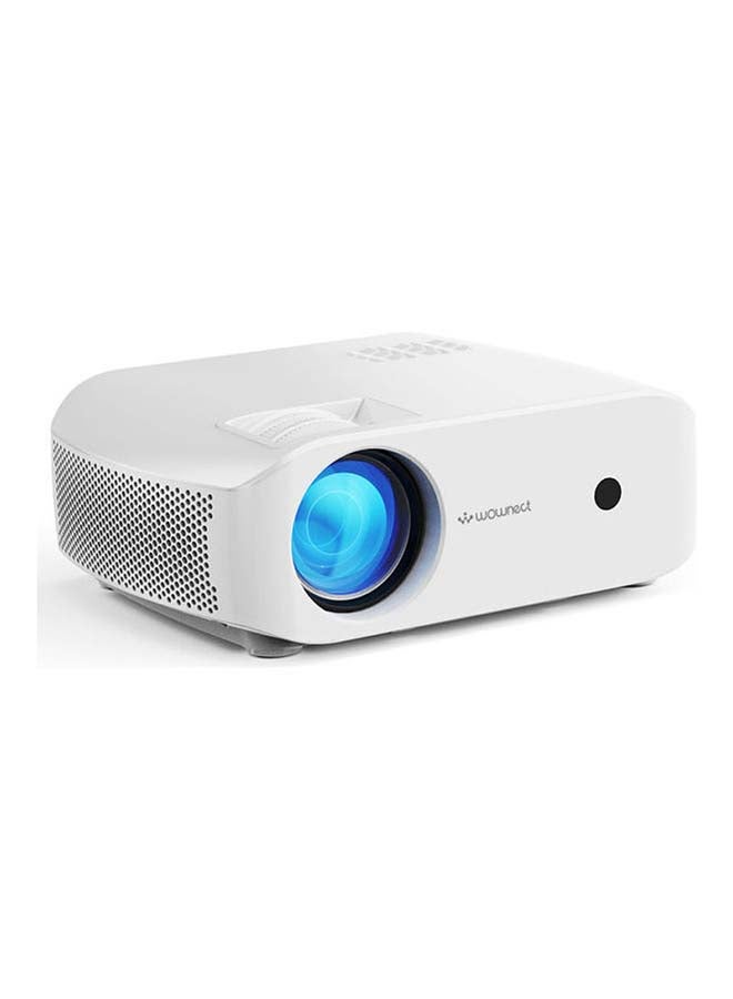 وونكت جهاز بروجيكتور صغير بإضاءة LED PROJ-WO-43-W أبيض - Image 1
