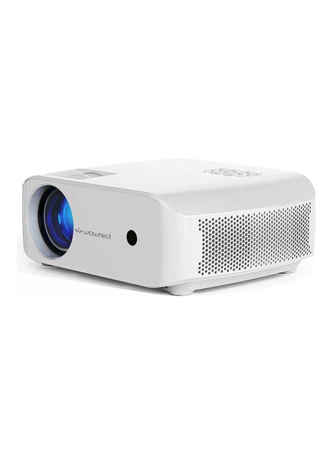 وونكت جهاز بروجيكتور صغير بإضاءة LED PROJ-WO-43-W أبيض - Image 4