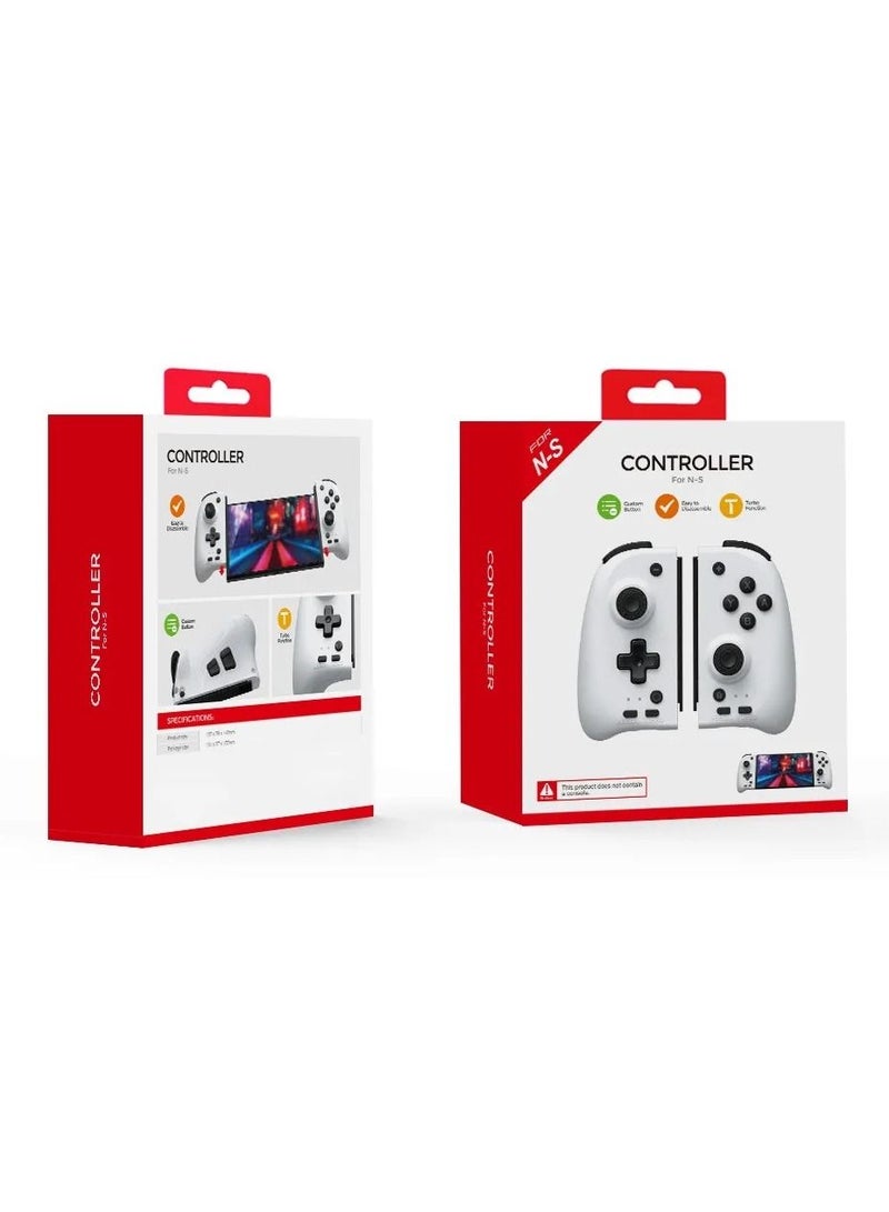 Non slip Grip Design Joy con Controller Replacement for Nintendo Switch and OLED with Turbo and Programmable Button - Image 2