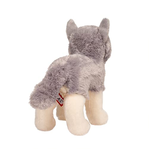 Douglas Ashes Wolf Plush Stuffed Animal - Image 4