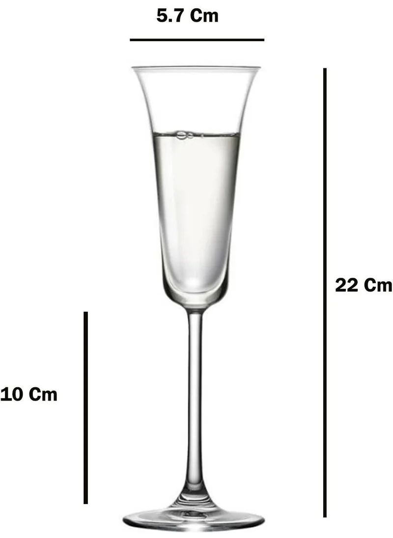 Paşabahçe Crystal Champagne Glass F&D 67038 1 Piece