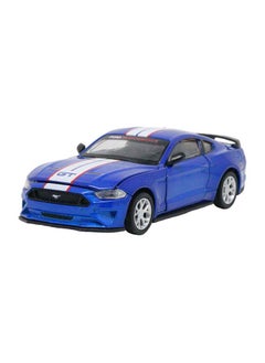 MSZ Ford Mustang GT DIY  Blue | DieCast Replica, Ultimate Collector's Item, Muscle Cars | Toy Car, Make Your Own Race Car  DIY Collection | Size  1:42, For Kids 3+  - Image 2