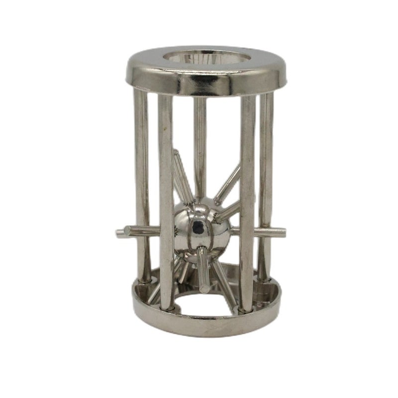 Educational Unlocking Toys Luban Lock Kong Ming Lock Tiktok Popular Children'S Intelligence Unlocking Full Set Nine-Chain Horseshoe Lock - Image 5