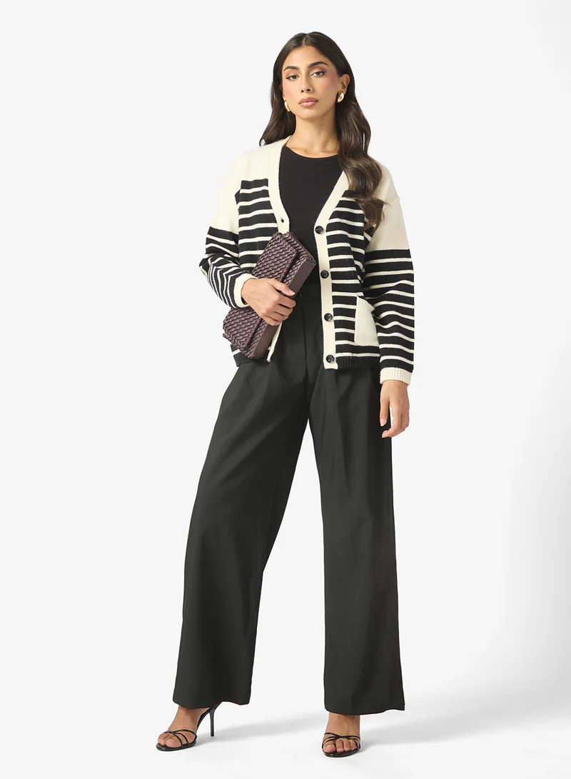 ELLA Stripe Cardigan