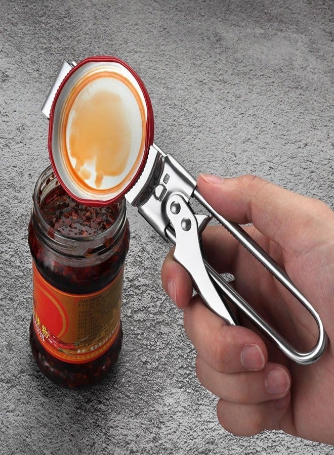 PORMONO Master Jar & Bottle Opener, Adjustable Multifunctional Stainless Steel Can Opener Jar Lid Gripper,Adjustable Multifunctional Stainless Steel Can Opene - Image 3