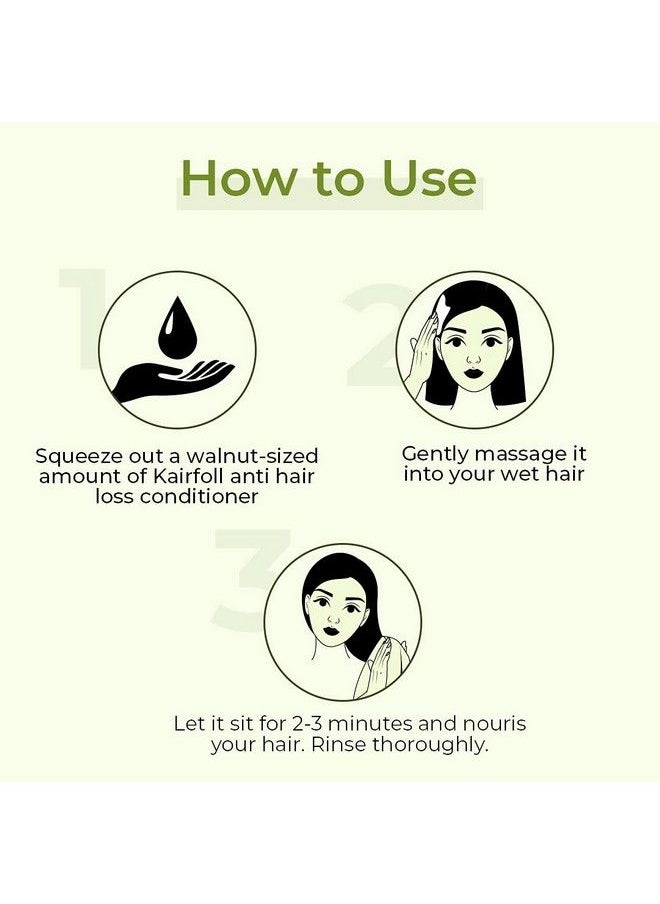 FIXDERMA Kairfoll Anti Hair Loss Conditioner ; Conditioner For Hair Growth & Hair Fall Control ; Hair Conditioner For Dry Frizzy Hair ; Conditioner For Women 200 Gm  - Image 5