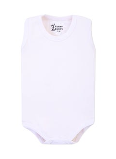 Funny Bunny Pack of 3 Cotton Wide Cut Bodysuit for Baby  - Image 2