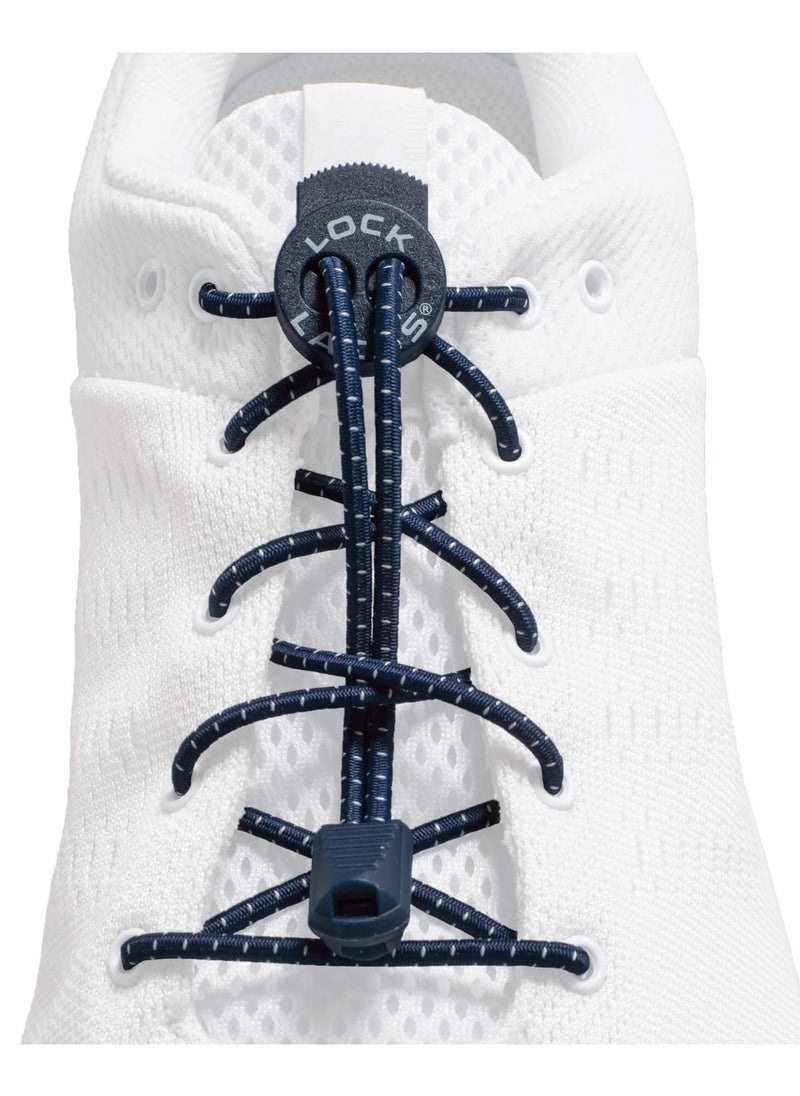 LOCK LACES - No Tie Elastic Shoelace Lock Shoe Laces - Image 1