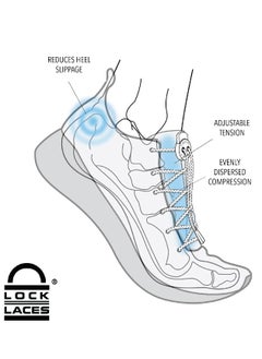 LOCK LACES No Tie Elastic Shoelace Lock Shoe Laces  - Image 5