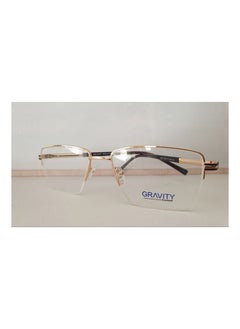 Gravity Semi-Rimless Rectangular Eyeglass Frame 2047-C1  - Image 1