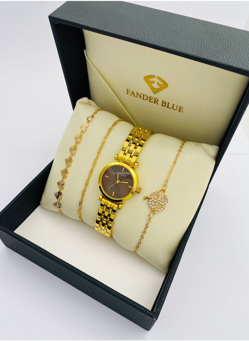 FANDER BLUE Vanderblue women's set consisting of - Vanderblue women's watch - bracelet set - with box - with warranty card 