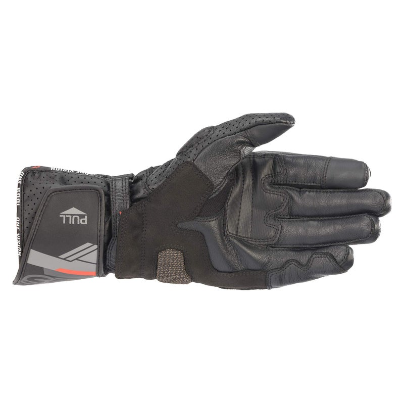 Alpinestars SP-8 V3 Gloves, Full Gauntlet Leather, CE-Certified, Race-Inspired Fit, Knuckle Protection, Reinforced Palm, Multi-Panel Construction, M, Black - Image 2