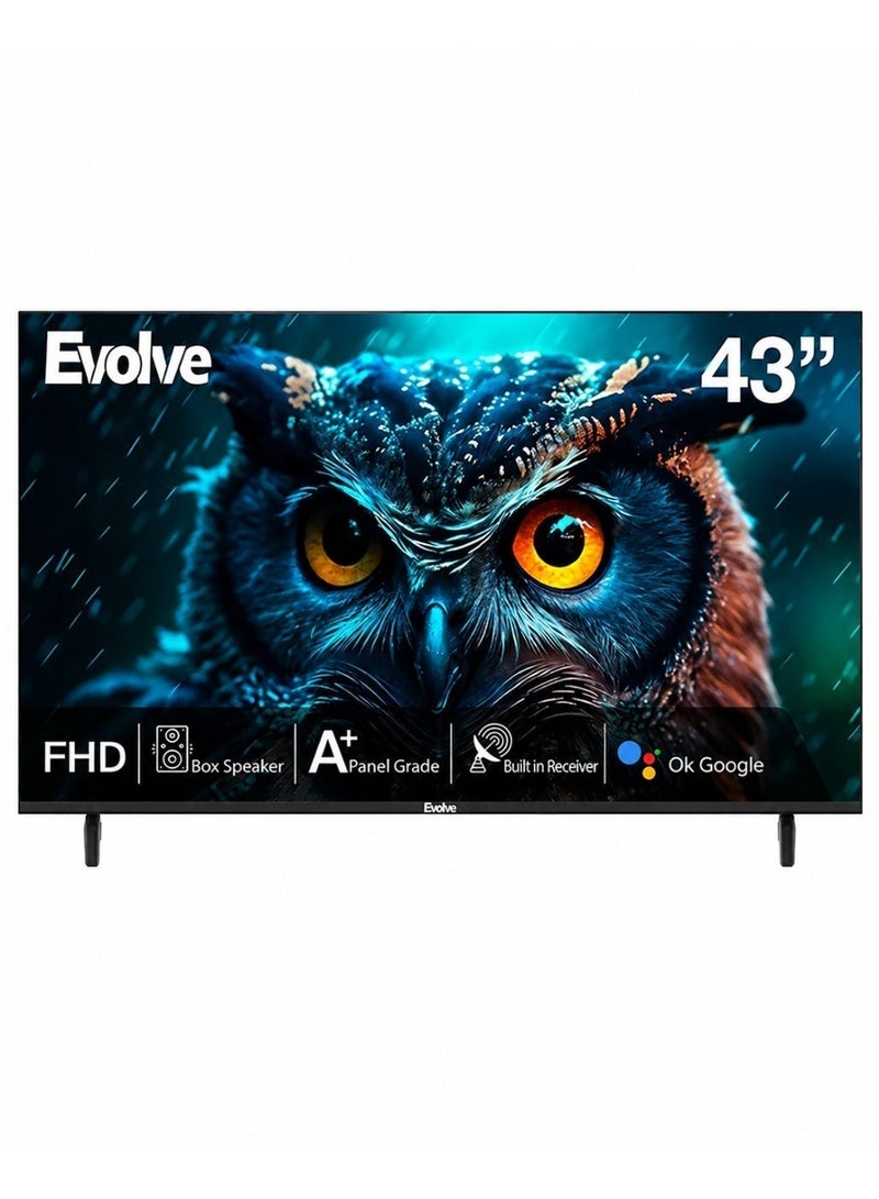 Evolve 43 Inch FHD Smart LED TV Frameless With Built-in Receiver - VLD43SD - Image 1