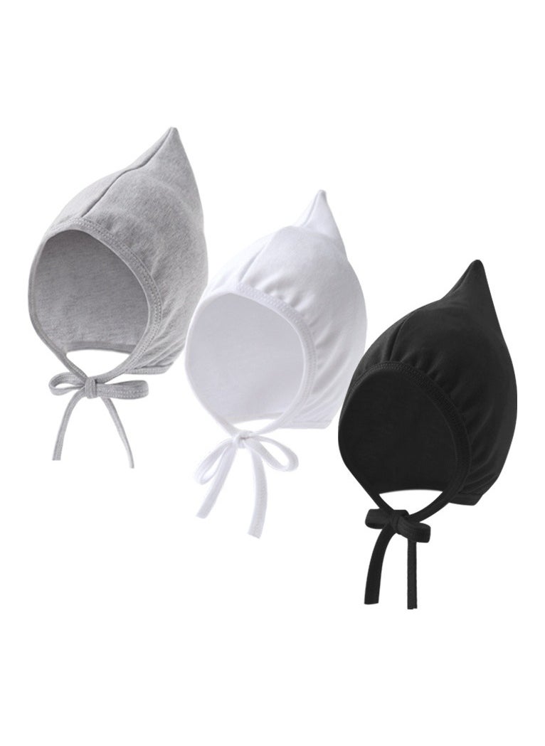 Generic Baby Tie Rope Ear Protection Cap Cute Baby Cap For Newbown to 6 Month 