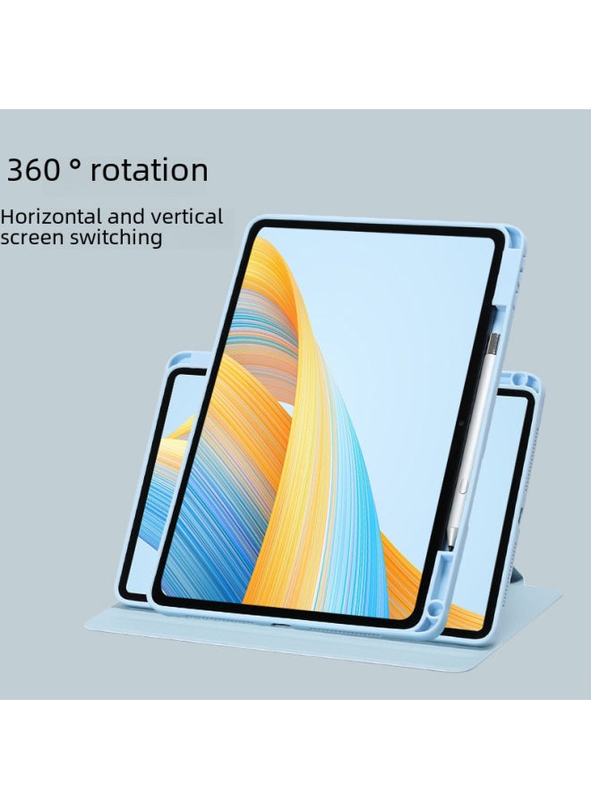 Generic - Digital Computer/tablet Protective Case Durable Shockproof Cover Waterproof Splash-proof Dust-proof For Ipad 10.2 2019/2020-Color:White Ice Blue ]-Applicable Model:Glory Tablet V6(10.4 Inches) - Image 1