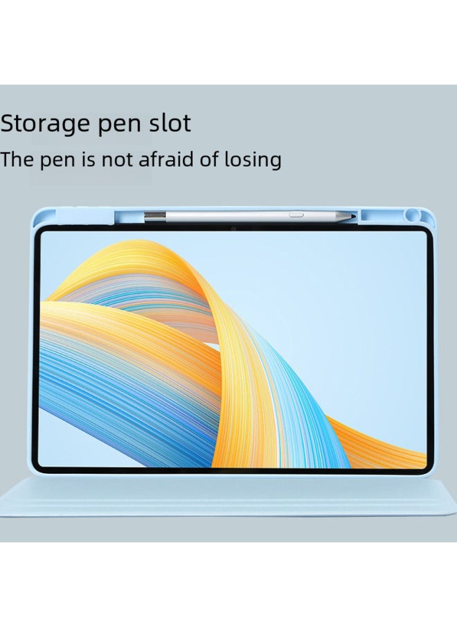 Generic - Digital Computer/tablet Protective Case Durable Shockproof Cover Waterproof Splash-proof Dust-proof For Ipad 10.2 2019/2020-Color:White Ice Blue ]-Applicable Model:Glory Tablet V6(10.4 Inches) - Image 1