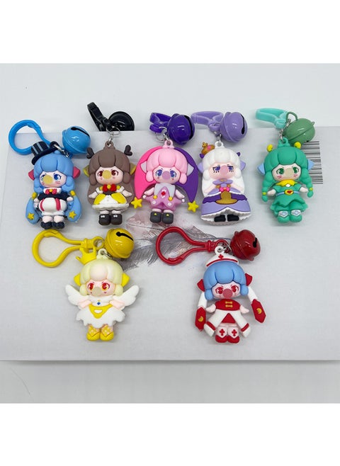 Doll Pendant Gashapon Ball 100mm Gashapon Toy Blind Box Figure Gashapon Gift From The Sky Series Gashapon Machine-Color:Bubble Doll-Specifications:100mm Full Color Eggshell
