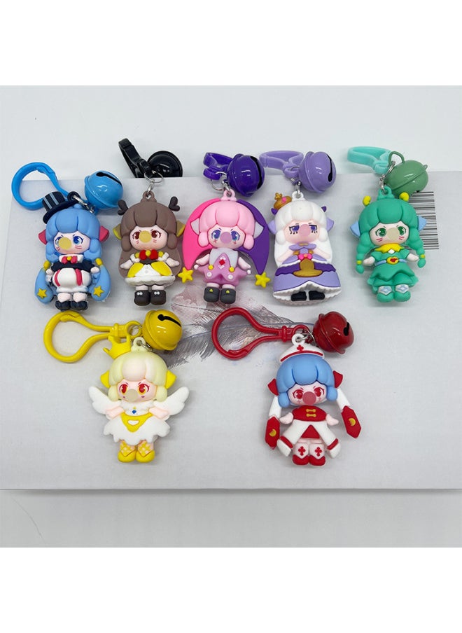 null - Doll Pendant Gashapon Ball 100mm Gashapon Toy Blind Box Figure Gashapon Gift From The Sky Series Gashapon Machine-Color:Bubble Doll-Specifications:100mm Full Color Eggshell - Image 1