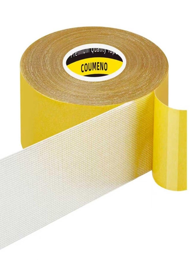 COUMENO COUMNEO Double Sided Tape Super Sticky Clear Tape Heavy Duty 1.8in x 66FT Removes Cleanly for Fabric Carpet Car Photos, Wall DIY Crafts - Image 1