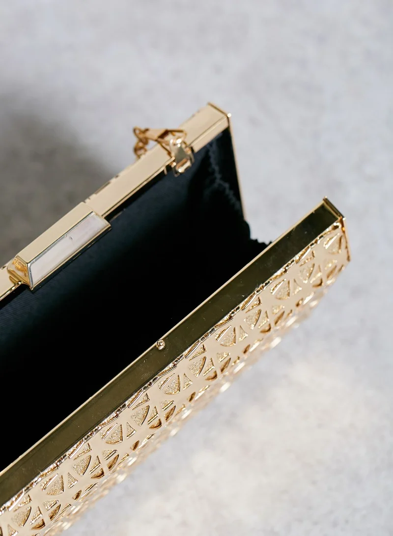 Ginger Detail Clutch