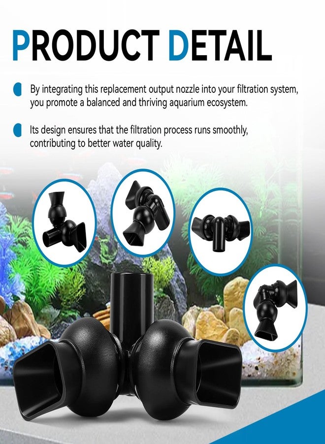Magluv Replacement for Fluval Output Nozzle Fit for Fluval FX4/FX5/FX6 High Performance Filters (A214,A218,A219), FX5/FX6 Replacement Parts, Model A20226 - Image 5