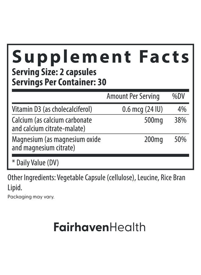 فايرهايفن هيلث فيرهافن هيلث بيبود كال-ماج | مكمل غذائي بالكالسيوم والمغنيسيوم مع فيتامين د3 للحمل والرضاعة وصحة المرأة | مكمل كالماج خالٍ من الغلوتين ومنتجات الألبان | إمداد لمدة شهر - Image 1