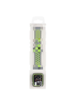 Suitable For Apple Nike Two-color Silicone Watch Band Set For Apple Watch7/SE/6/5/4321 Sport-Color:Gray Yellow-Exterior Dimension:45MMS/M Short - pzsku/Z4D34EA0FD04A8558AECCZ/45/1746232868/dc3ed48d-af41-4d39-b345-c950dca07eb6