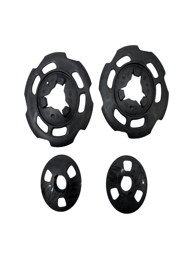SWIX RDTR70 Saturn Ring Set Ski Pole Baskets Replacement Kit – 90mm Powder Basket & 40mm Piste Basket System for Alpine Ski Poles, Swix Ski Pole Basket Replacement - Image 1