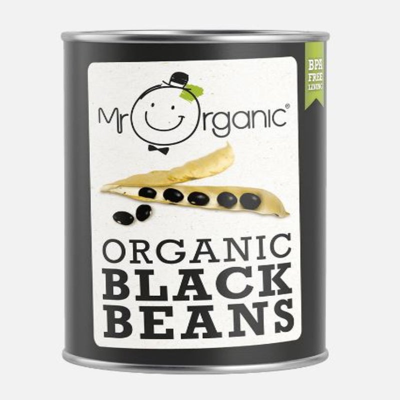 Mr organic Black Beans, 400g, UK - Image 4