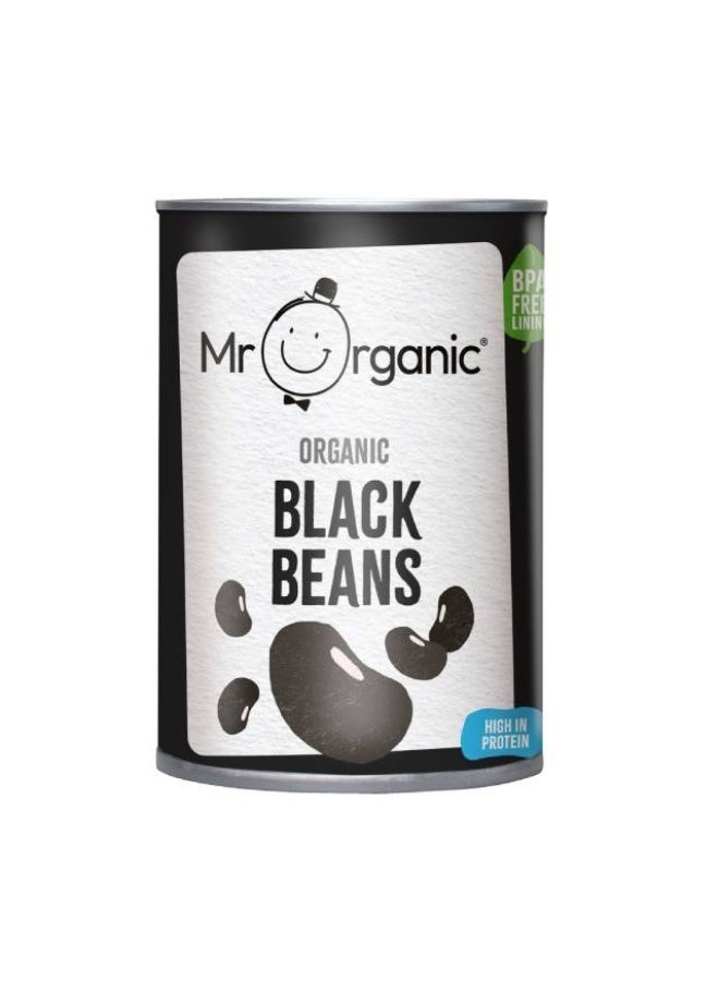 Mr organic Black Beans, 400g, UK - Image 1