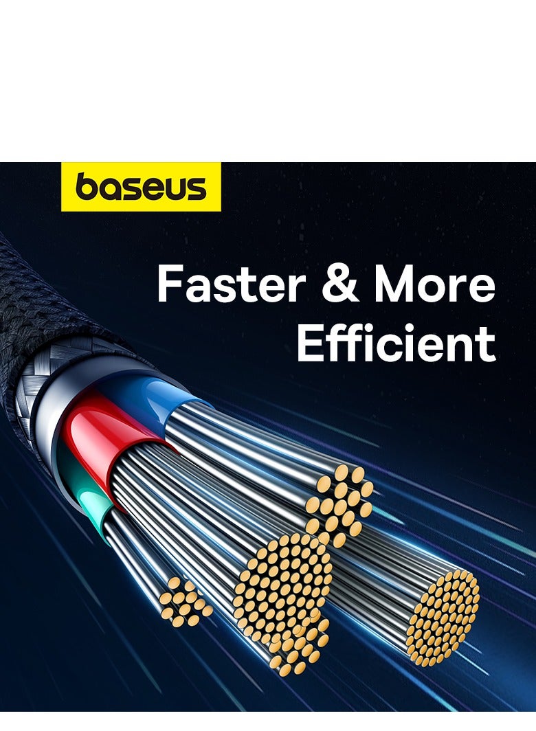 بيسوس كابل USB C إلى Lightning، سلسلة ألياف الأراميد غير القابلة للكسر (2 متر) 20 وات PD iPhone كابل شاحن سريع من النايلون المضفر من النوع C إلى سلك iPhone لهاتف iPhone 14/13/13Pro/13ProMax/12/12Pro/12ProMax/11/11Pro/XS - Image 5