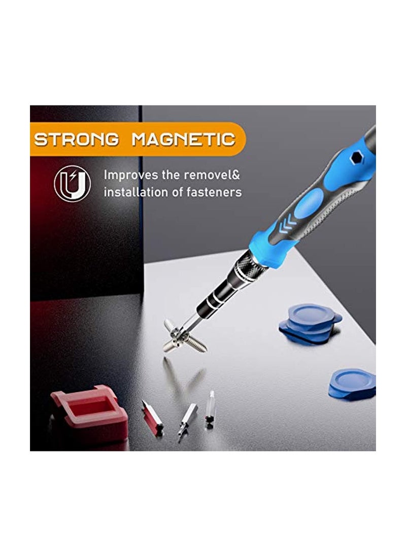 Generic - Small Screwdriver Set Precision Screwdriver Set - 122 in 1 Magnetic Mini Computer Screwdriver Kit ​with Case Repair Screw driver Kit for Computer Eyeglass PC Laptop Mobile Phone Watch Camera TV - Image 1