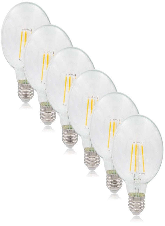 Maxxima G25 - LED Globo Film Bulb, 40 W, 500 Lumens, 2700 K, Luz Blanca Cálida (6 Unidades) - Image 1