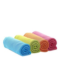 Cooling Towel, Cooling Towels 4 pack, Stay Cool Ice Towel, Cool Towel for Instant Cooling Relief, Cooling Towels for Neck, Cold Towel, Gym Towel Men Women Sweat Towels for Gym Sports Towel Yoga Towel