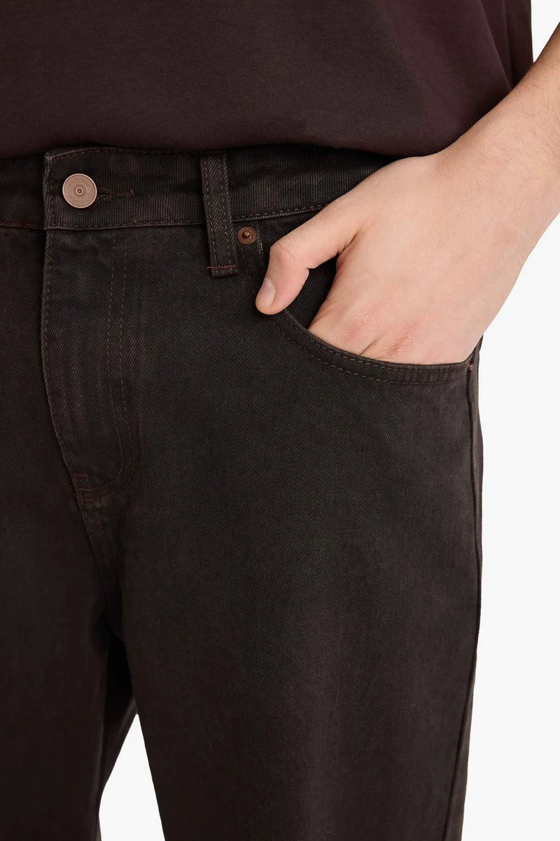 Defacto  Straight Fit Trousers for Men | Best Price UAE