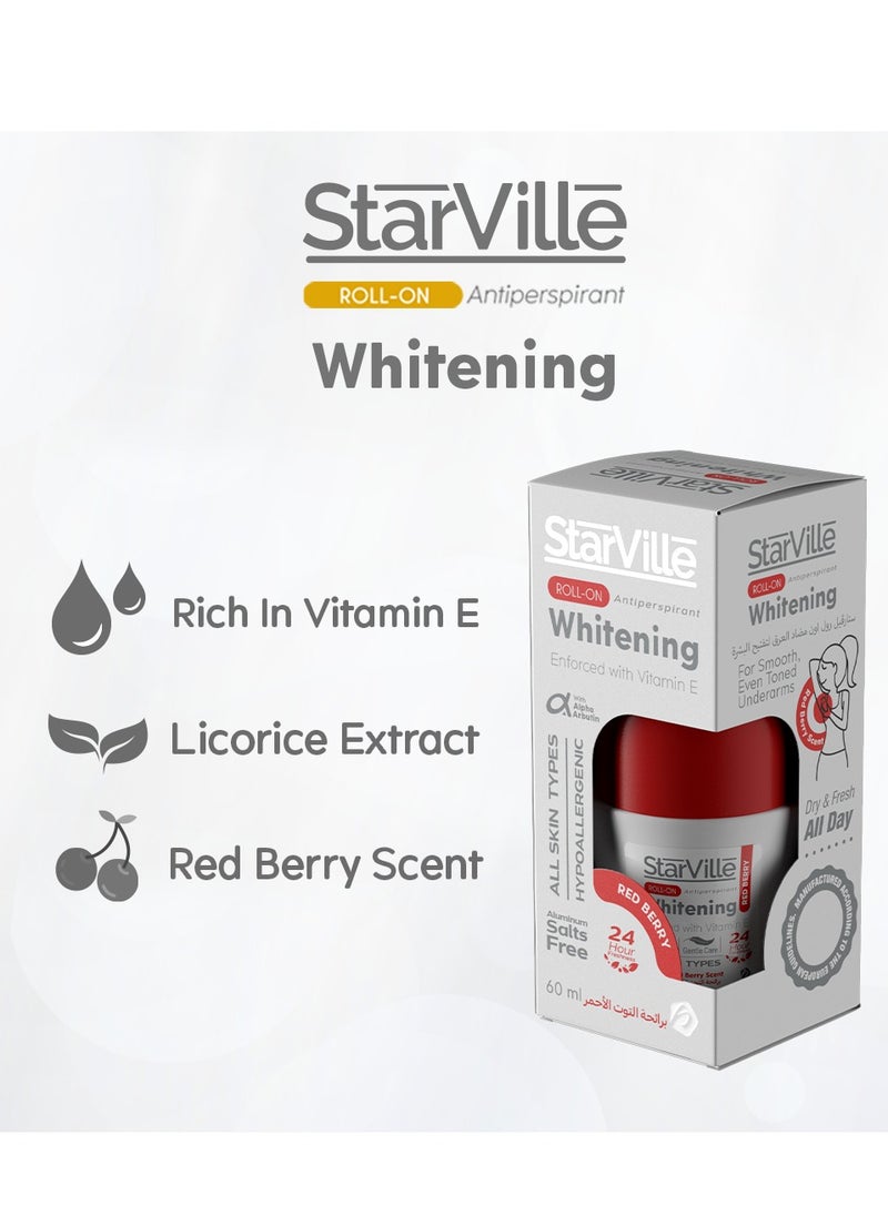 Starville Whitening Roll on Redberry 60 ml