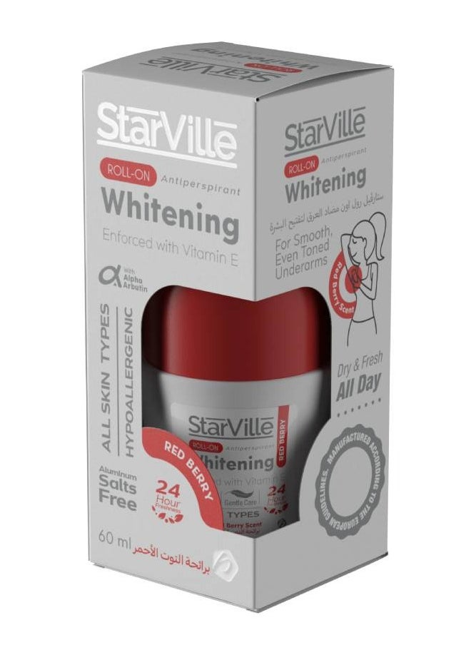 starville Starville Whitening Roll on Redberry 60 ml  - Image 1