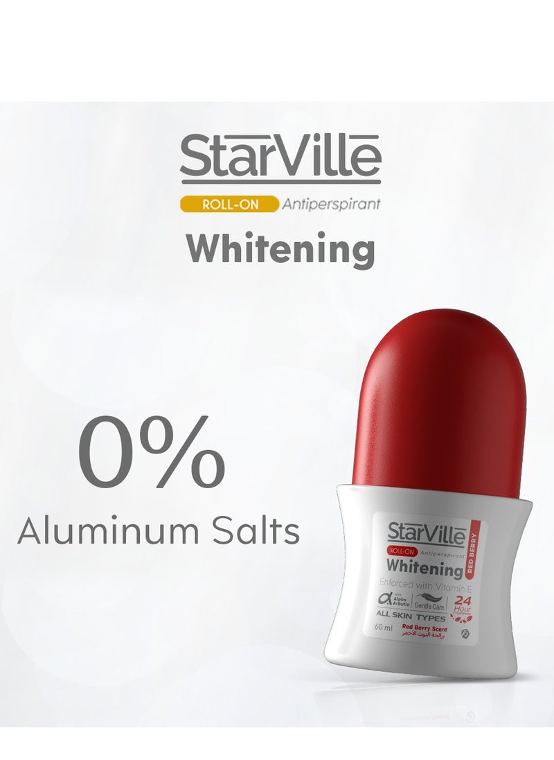 starville Starville Whitening Roll on Redberry 60 ml  - Image 5